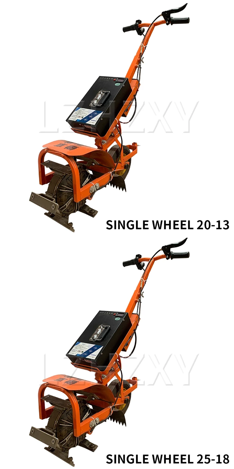 Multifunctional electric weeder, trencher, small weeding and soil loosening tren