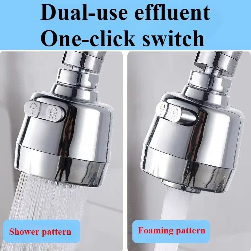 10pcs Universal faucet splash extender Household kitchen water shower water saving rotary filter head