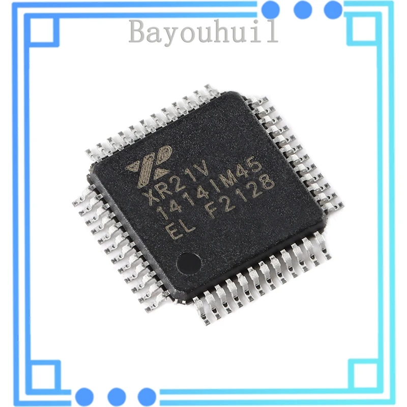 

10PCS Original Authentic XR21V1414IM48TR-F TQFP-48 4-Channel Full-Speed USB UART Chip