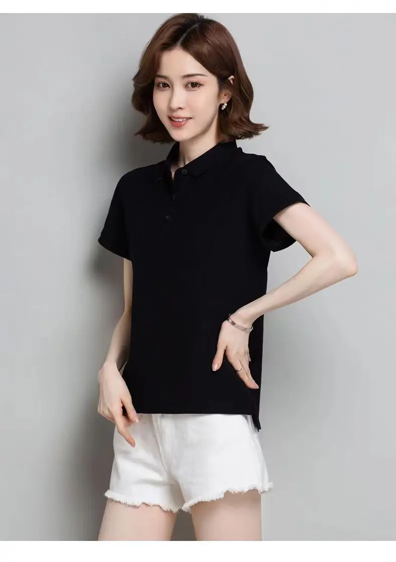Summer MAGCOMSEN Womens Golf Tennis Shirts Lightweight Short Sleeve Summer Polo T-shirts UPF 50+Polo Collared Shirts Athlet