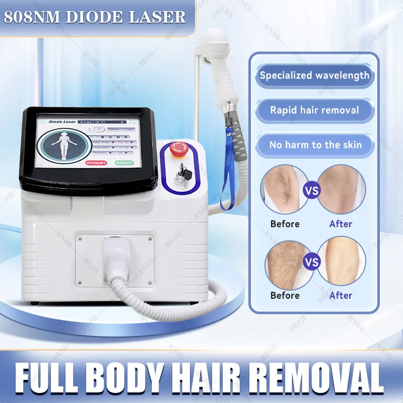 

Hot Selling Portable 3 Wavelength 755 808 1064nm Painless Diode 808nm Laser Hair Removal Machine