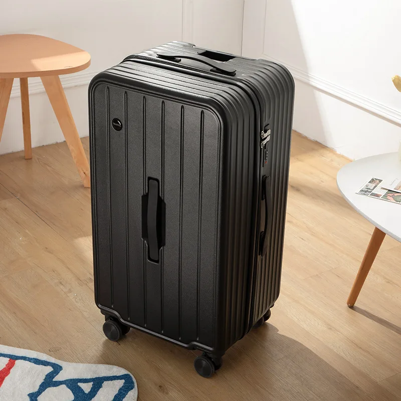 PLUENLI Luggage Case Women Large Capacity Size Password Lock Trolley Case Universal Wheel Wear-resistant Men Big Travel Suitcase