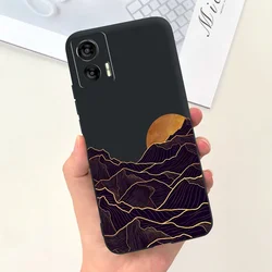 Cute Cartoon Tulip Shockproof TPU Phone Case - Anti-Fall Bumper Cover for Moto Edge 30 Neo (Case-c65)