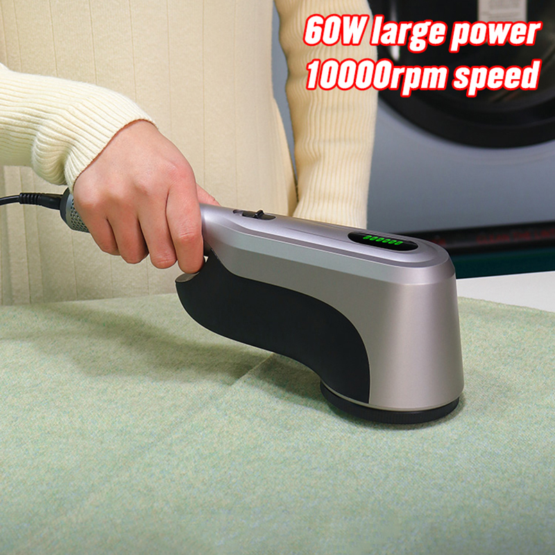 60W Commercial Lint Remover Spool Machine Professional Hairball Trimmer Clothes Electric Lint Remover Dry Cleaners Shaving Ball