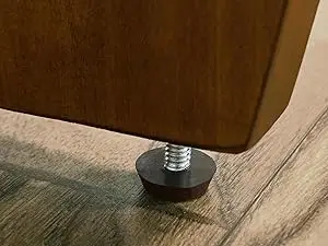 round walnut coffee table