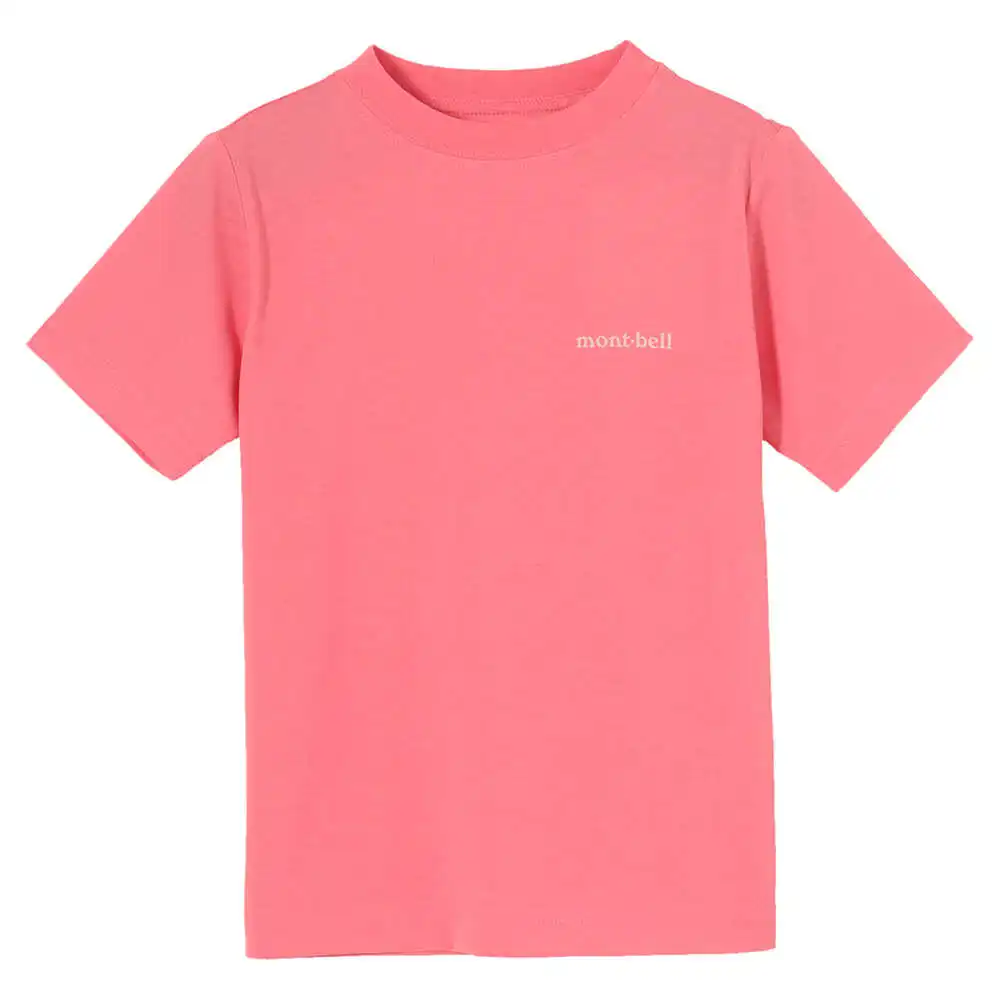2025 New Cotton T-shirt Montbel Sports Quick-drying Sunscreen Solid Color Printed Small Logo Short Sleeve 3