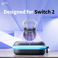 Чехол для переноски модели Nintendo Switch 2 (2025), портативный жесткий чехол, дорожная игровая сумка для Nintendo Switch 2