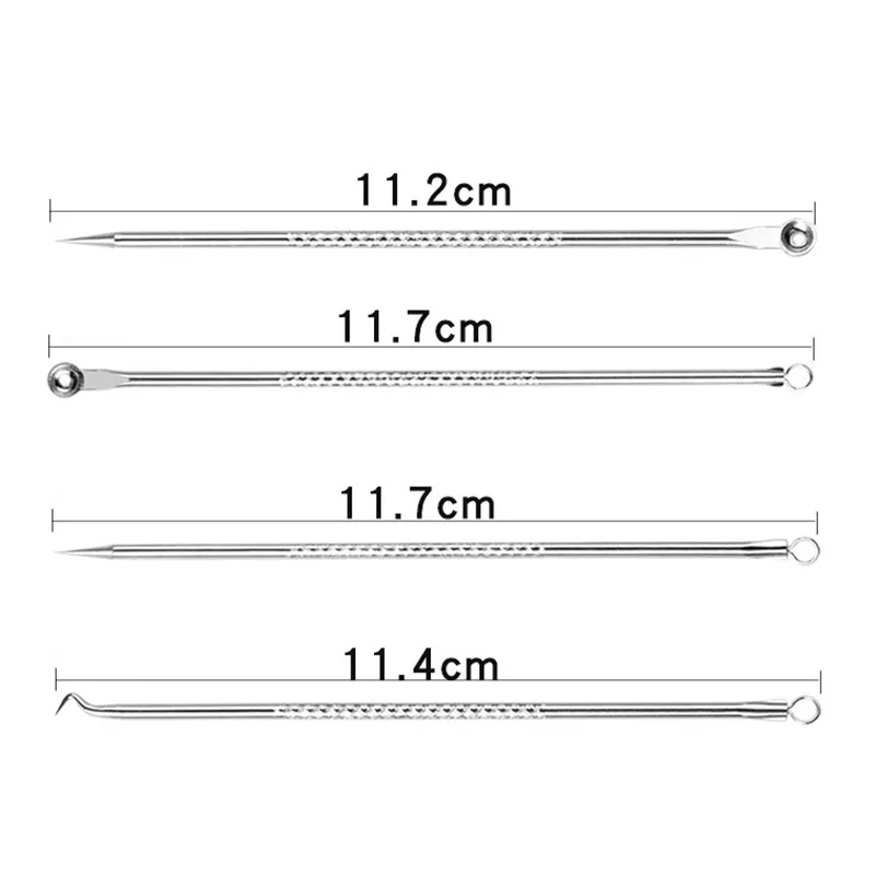 Pimple And Blackhead Removal Kit With Facial Cleaning Tools_voghion.com
