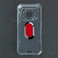 Clear Tpu A Red