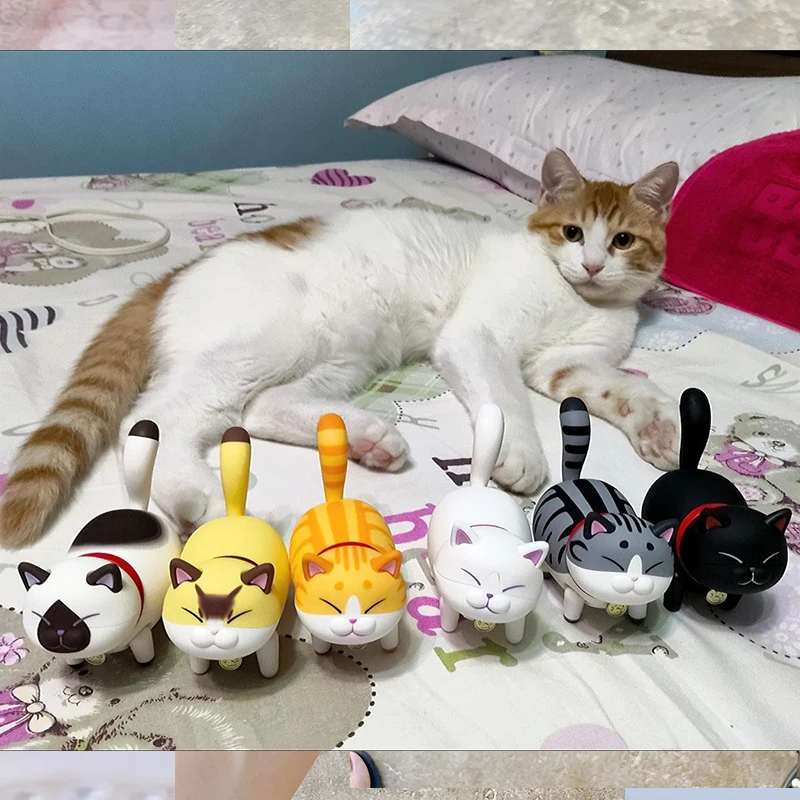 

Electric Cat Blind Box Walking Animal Kitten Toys Ornaments Birthday Baby Shower Handmade Diy Kids Children Gifts