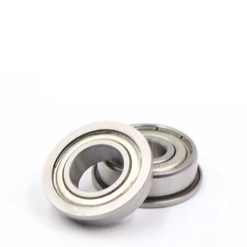 Flanged F63800ZZ F63801ZZ F63802ZZ ABEC-5 (5PCS) 10*19*7 mm 12*21*7mm 15*24*7mm Ball Bearings