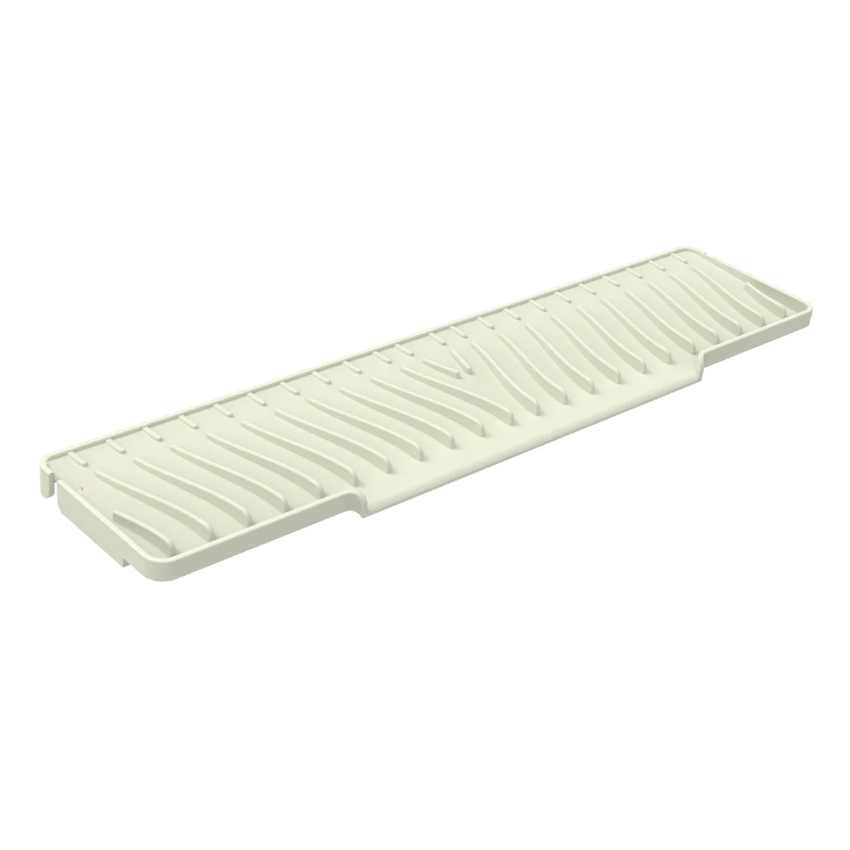 Aesthetic 17 7inch Silicone Sink Protector Features a Slope Design that Promotes Quick Water Disposal in the Kitchen