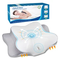 New Odorless Orthopedic Ergonomic Pillow Memory Foam Breathable Inner Cover Relaxing Cervical Slow Rebound