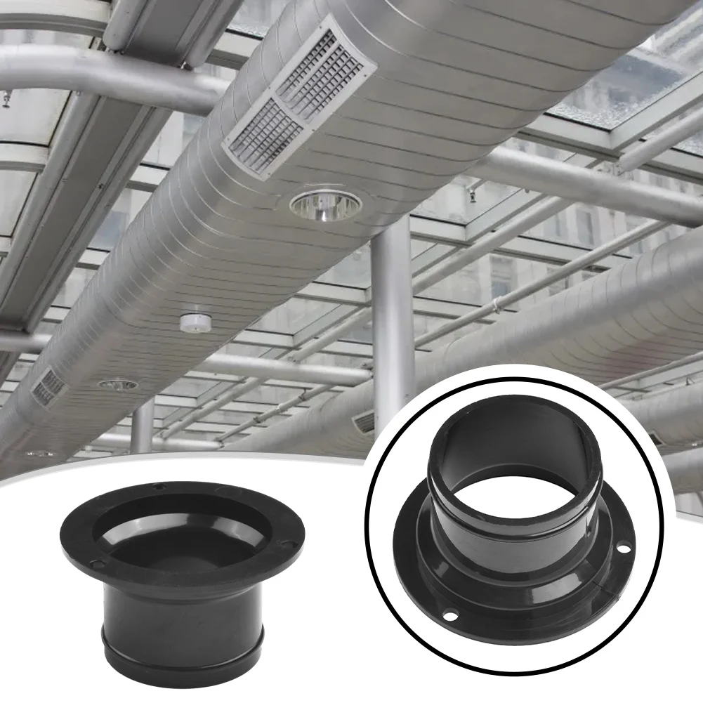 

Exhaust Pipe Straight Pipe 50/160/250mm Flange Ventilation Ducting Replaceable Accessories Corrosion Resistance