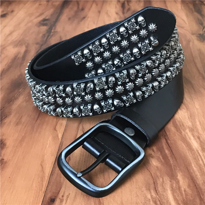 ベルト Nodress Rhinestone Rivet Leather Belt FCKJXSPYXSM Rivets Leather Belts Fashion Studded Rhinestone