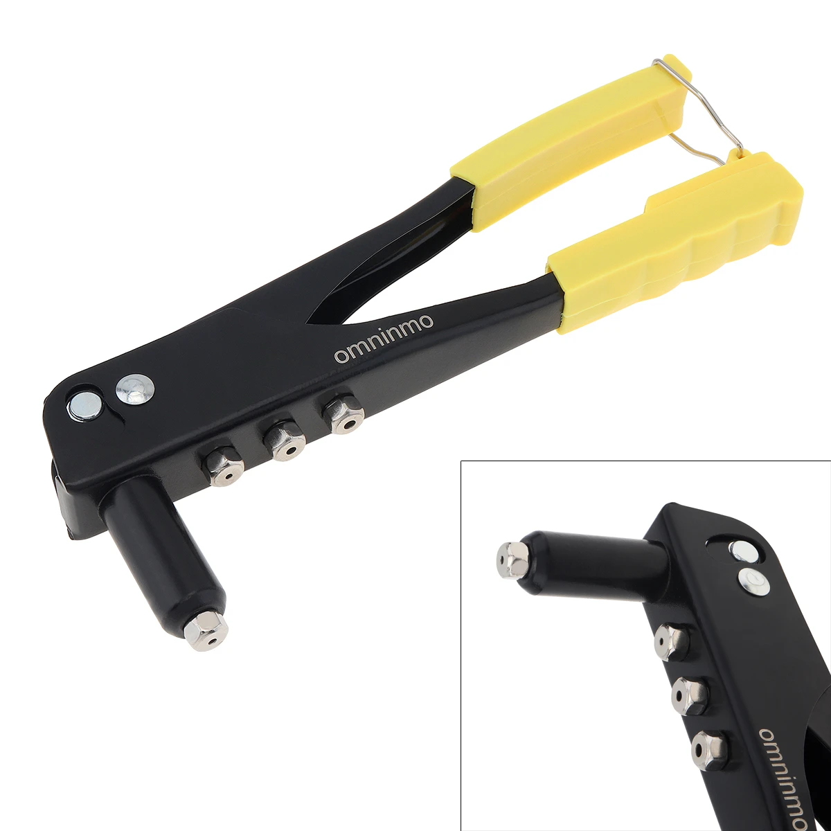 Hand Riveter Gun Kit Light-weight Riveter Manual Blind Rivet Gun Hand Tool for Workshop / Toolbox / Home Crafts / Hobbyists diamond polishing