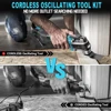 Electric Brushless Oscillating Variable Speed Trimmer Saw Renovation Power Machine Multi-function Tool For Makita 18V Battery 2