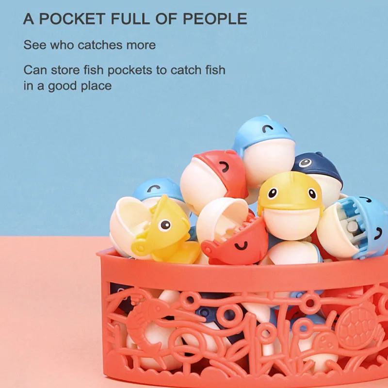 Fishing Toys For Children Boys Girls Magnetic Fish Game Electric Musical Rotating Board Play Outdoor Sports Educational Toys Kid 4