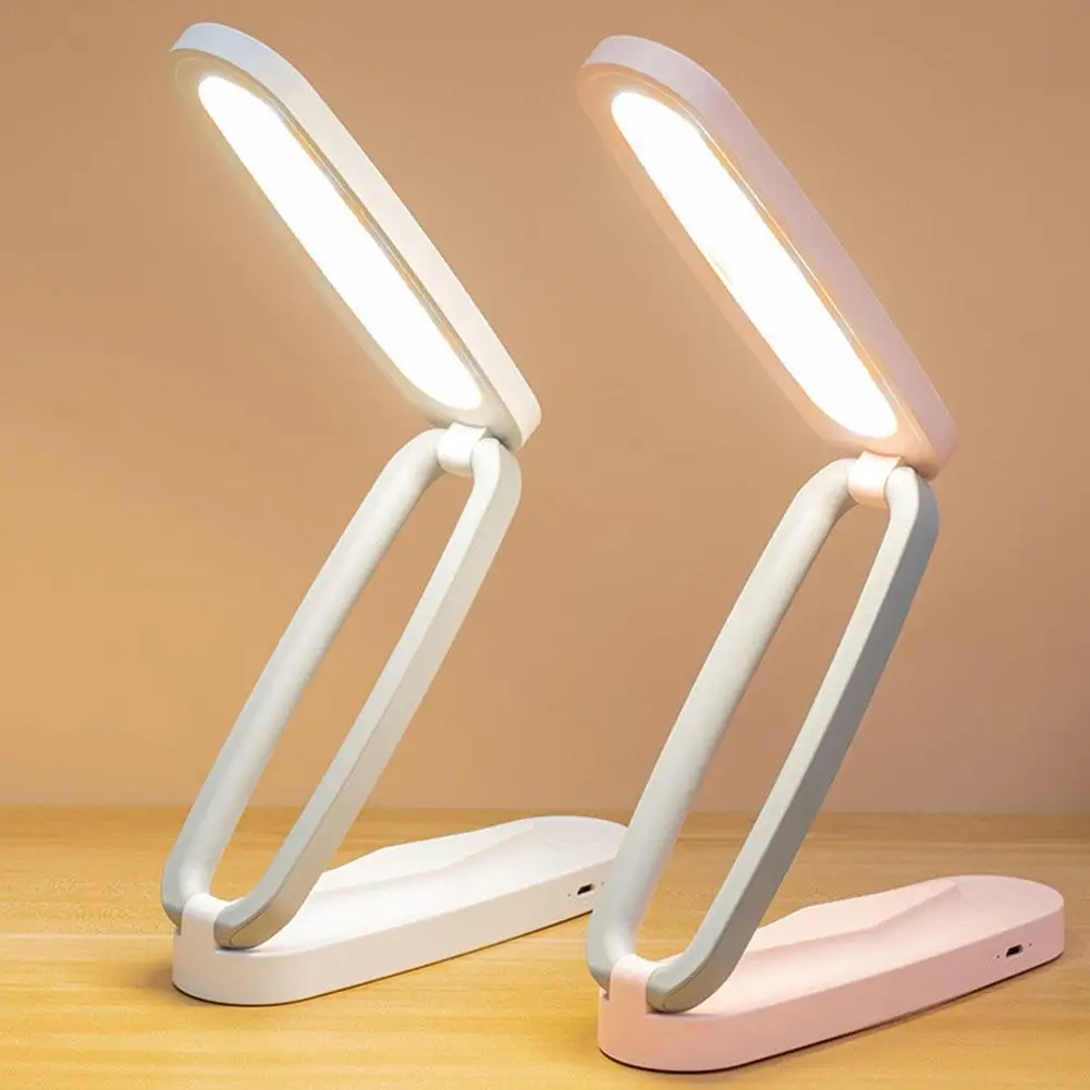 

New Led Table Desk Lamps Foldable Table Lamp Pc Monitor Reading Bedroom Night Lamp USB Rechargeable LED Lights Bedside Lamp