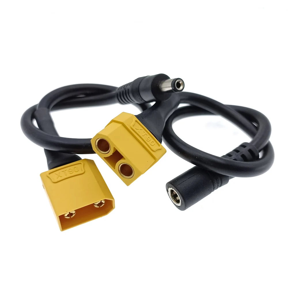 14AWG 15A 充電ワイヤー XT90 プラグメスオス DC 5.5*2.1 5.5*2.5