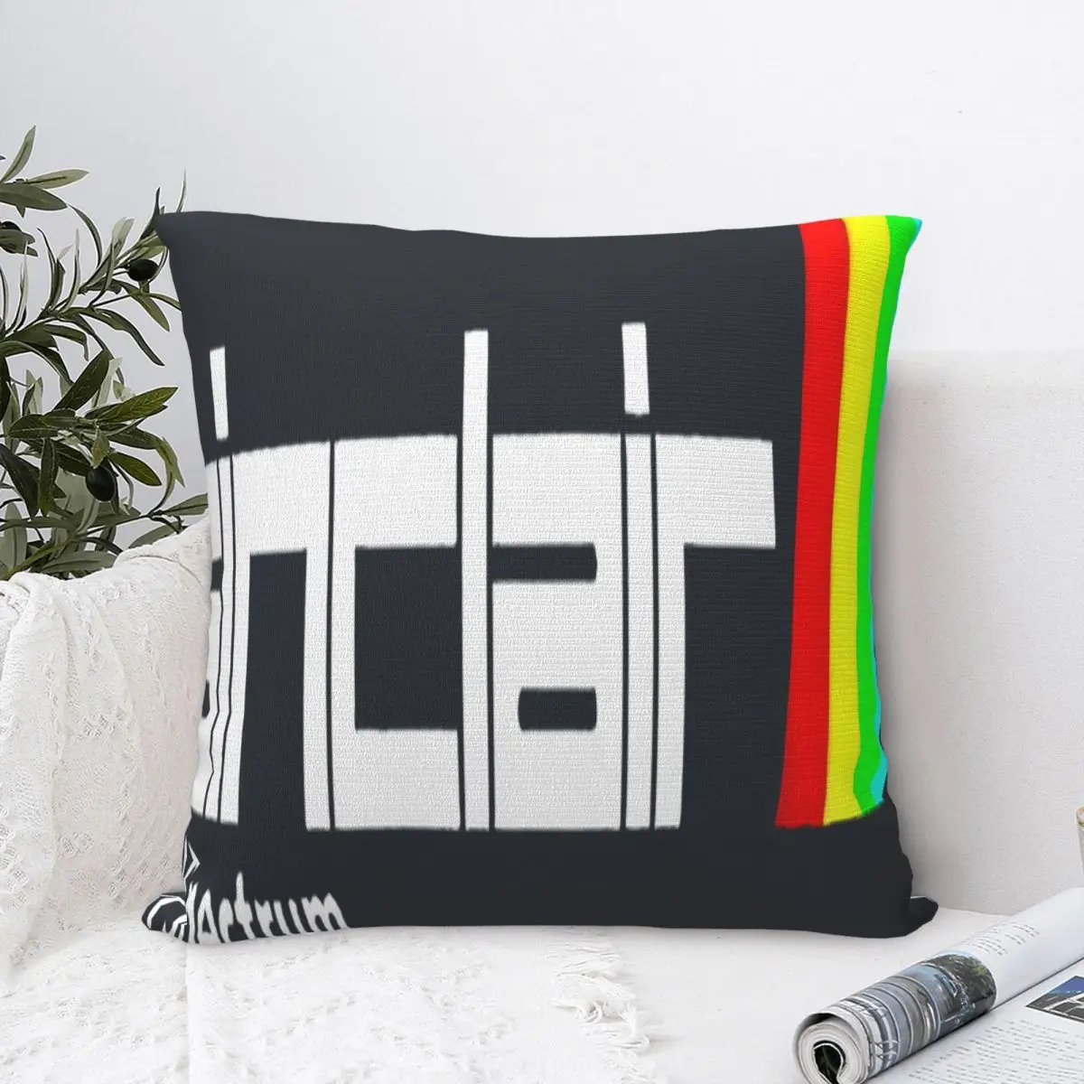 Fodera Per Cuscino Ispirata Allo Spettro Sinclair Zx Fodera Per Cuscino Per Auto Fodera Per Cuscino Stampata Per Soggiorno