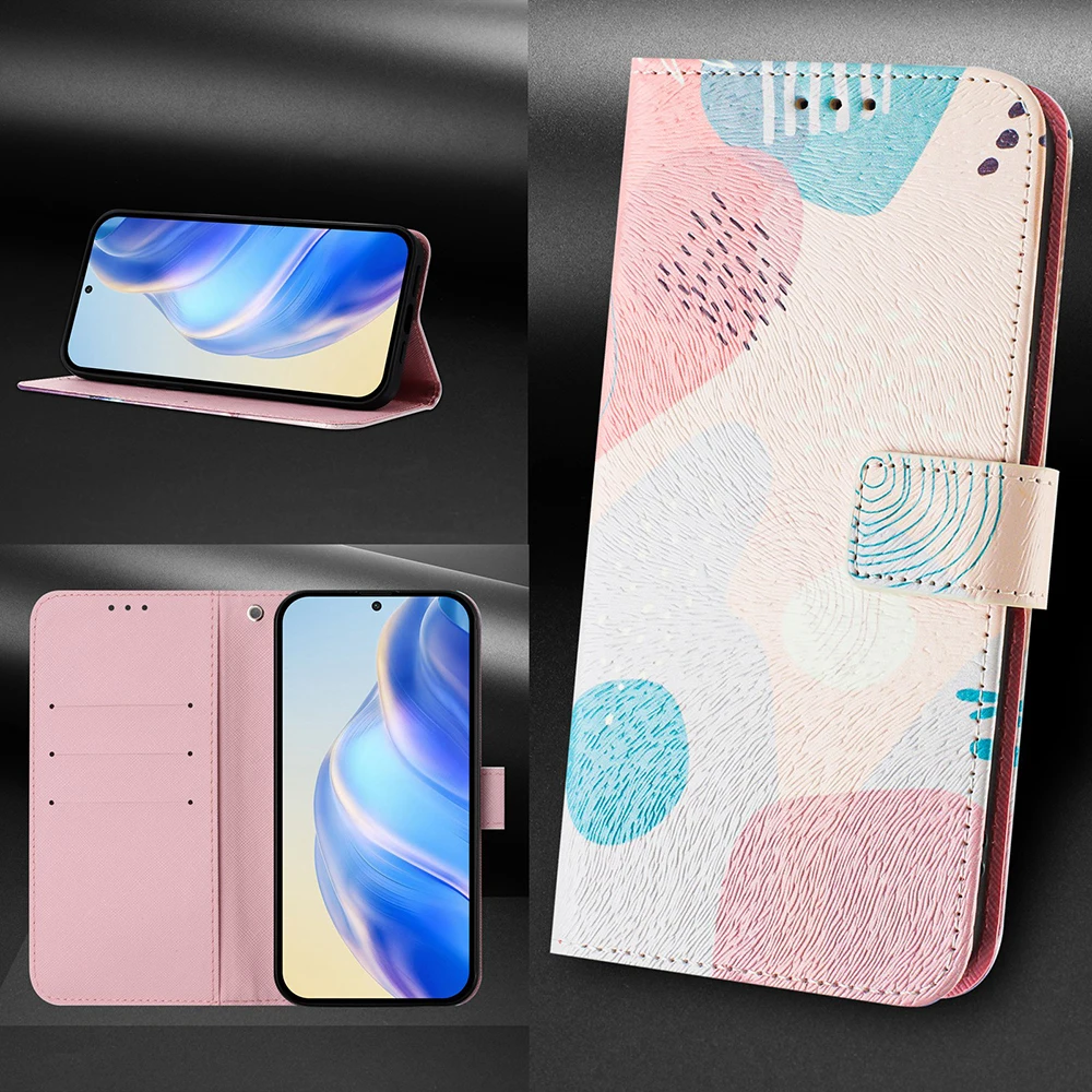 Leather Flip Stand Wallet Phone Case