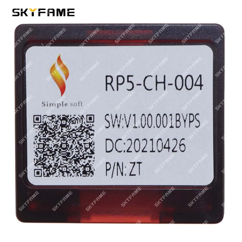 SKYFAME Car Wire Harness Adapter Canbus Box For Jeep Wrangler Cherokee Compass Grand Patriot Dodge Caliber Voyager RP5-CH-004