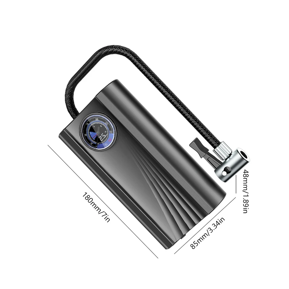 Portable Electric Air Compressor Tire Inflator Pump
