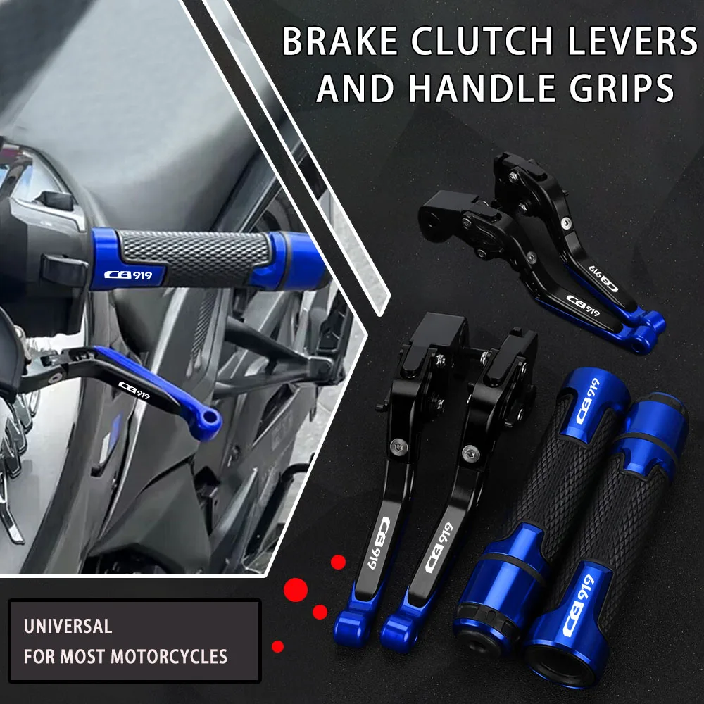 Moto Cb 919 Leva Frizione Freno 22Mm Manopole Manubrio Estremità Per Honda Cb919 Hornet Cb 919 2001- 2008 2007 2006 2005