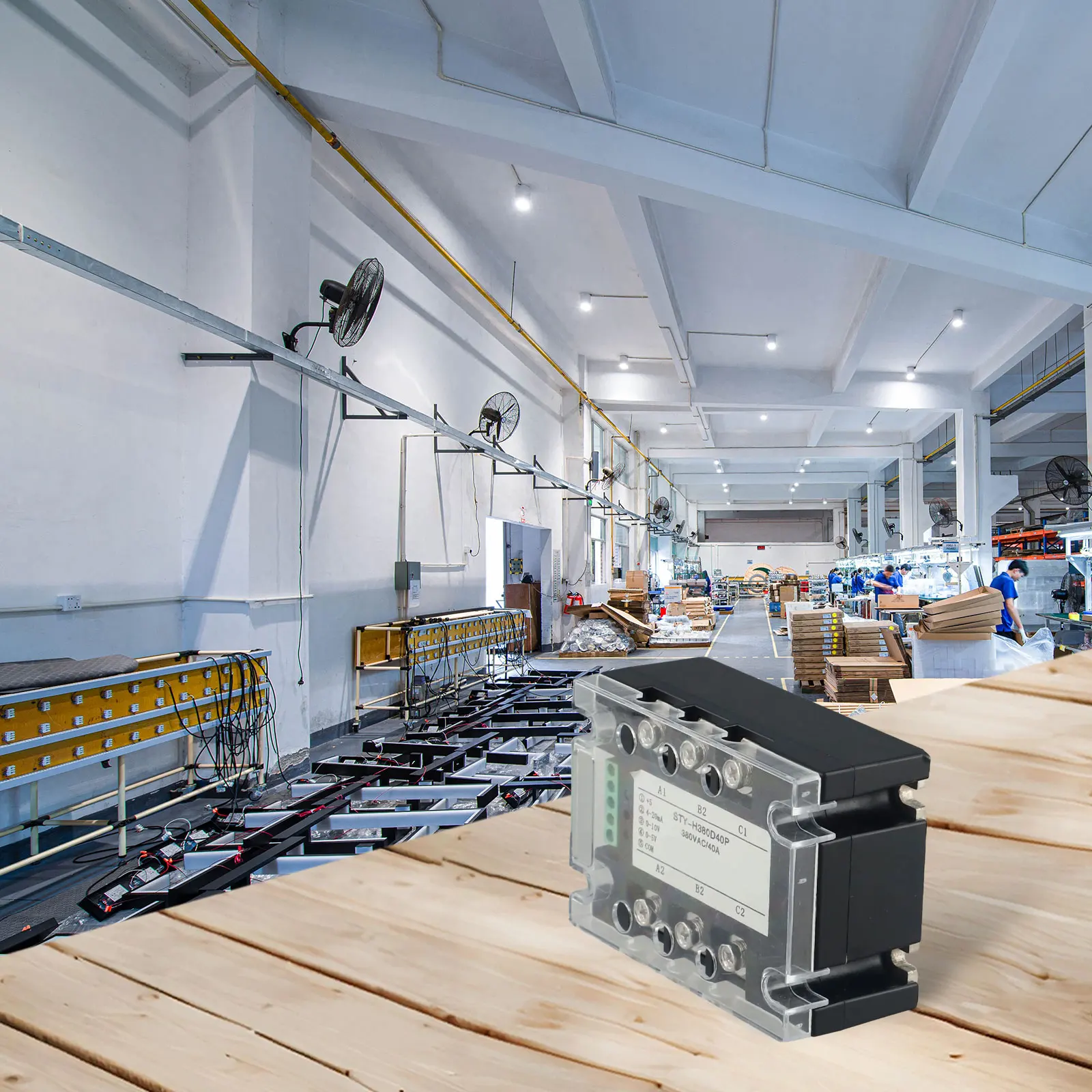 Industrielle Automatisierung AC-Spannungsregulierungsmodul Dreiphasiges AC-Modul Galvanisierte Grundplatte Schnelle Wärmeableitung – Detail 6