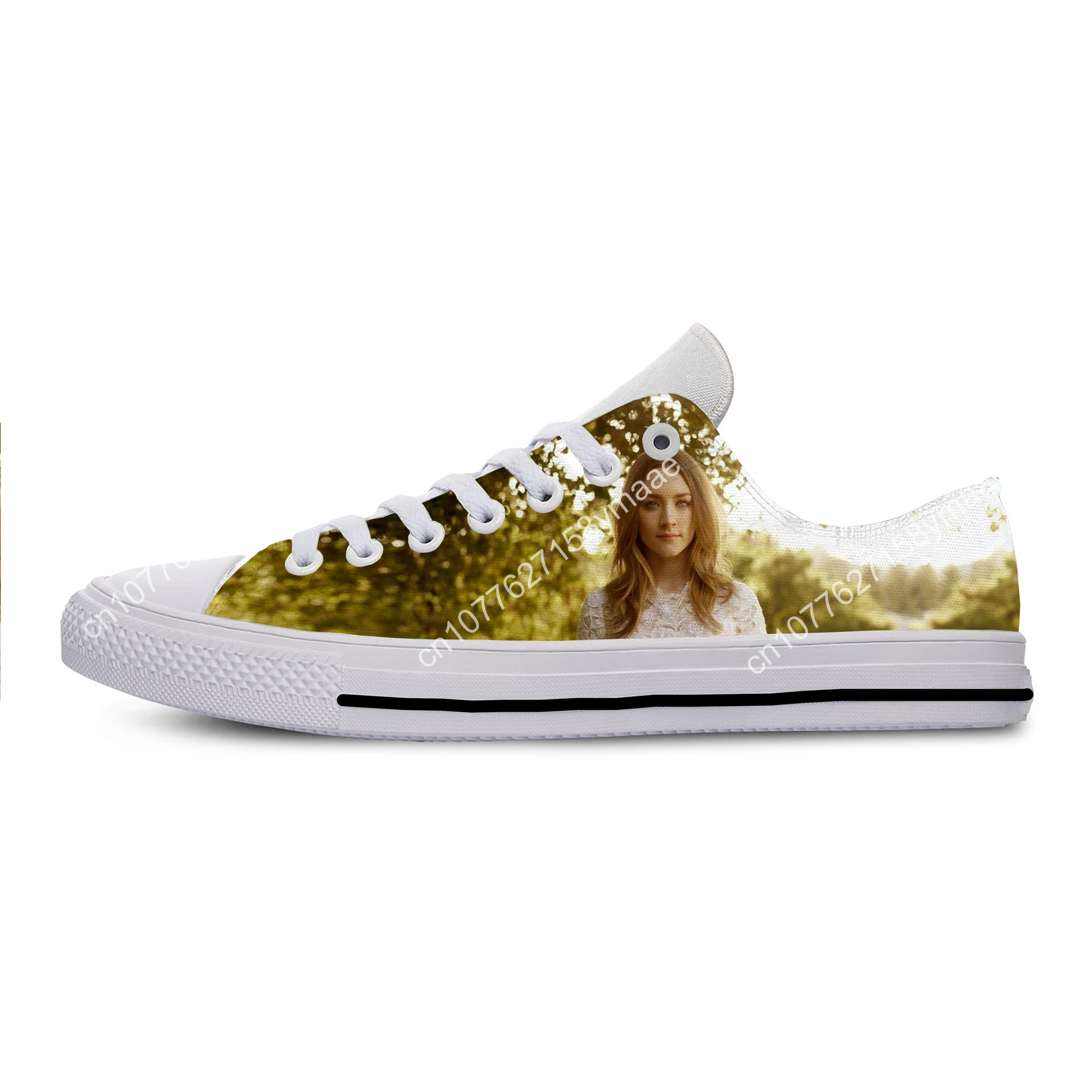 Hot Cool Fashion New Summer High Quality Sneakers Handiness Casual Shoes Men Women Saoirse Ronan Low Top Classic Board Shoes