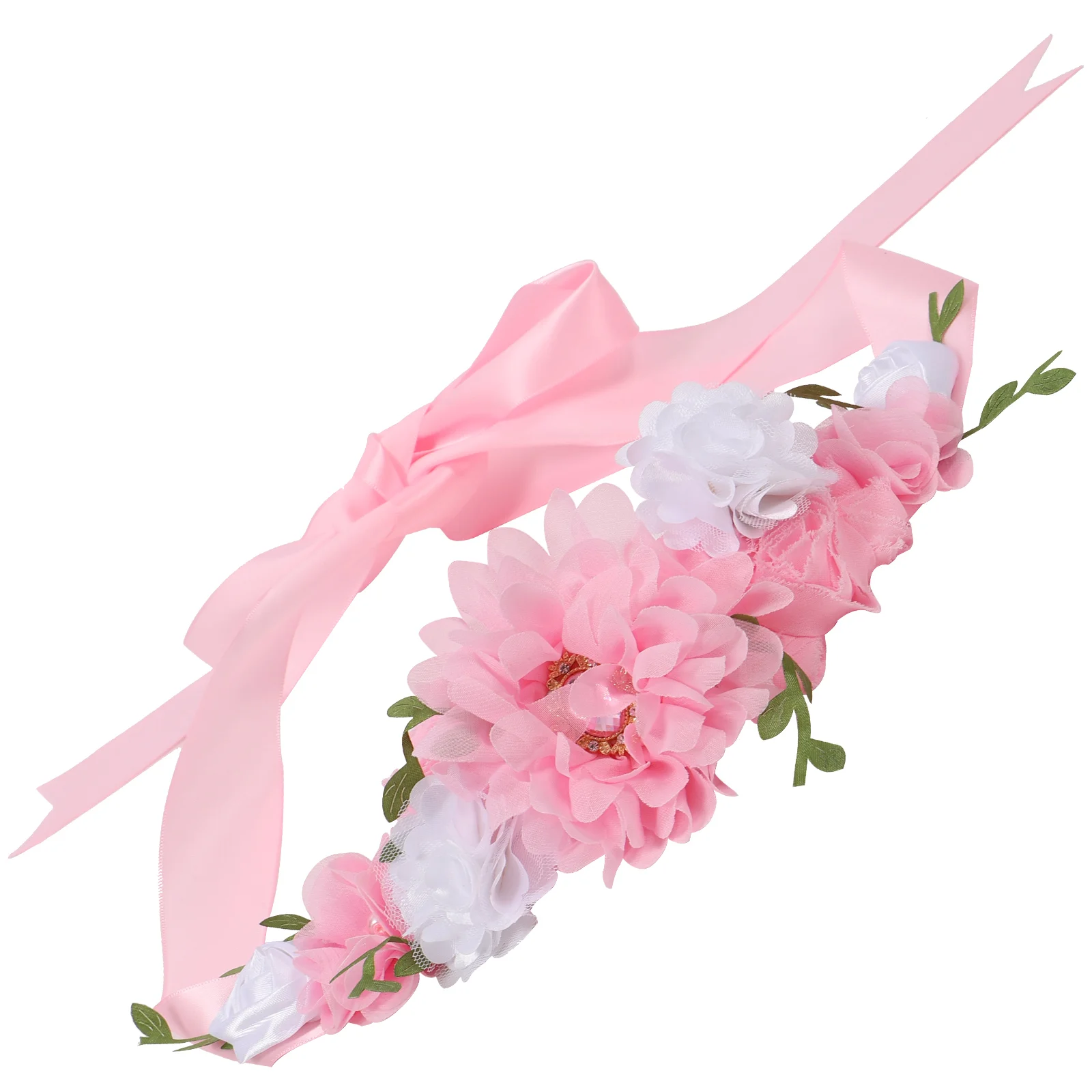 

European Style Pregnant Woman Bride Gifts Maternity Sash Belt Chiffon Pregnancy for Baby Shower