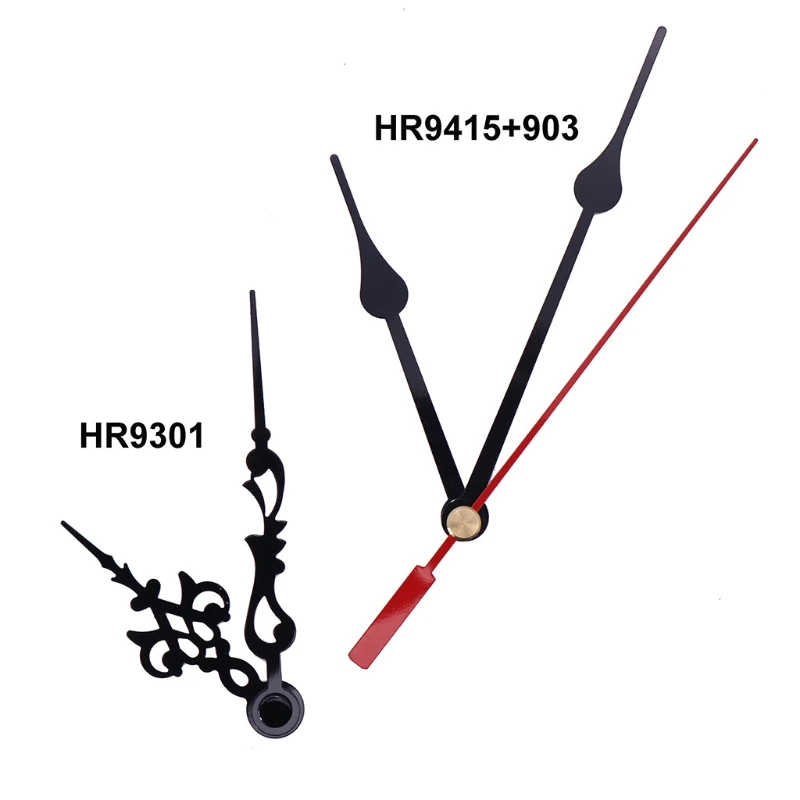 Long Shaft  Clock Movement Mechanism with 2 Pairs of Hands Sets for  Wall Clock  Repair Parts Replacement 5
