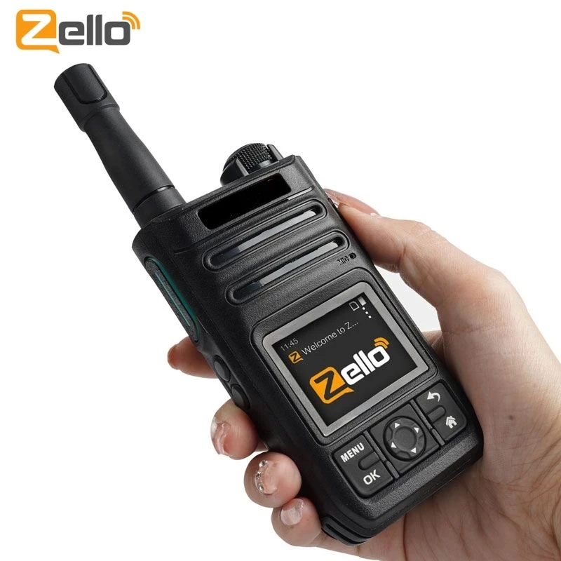 Zello – walkie-talkie PTT Android 4G LTE 3G 2G GPS Wifi bluetooth, Mobile,  POC Radio bidirectionnelle, émetteur-récepteur pratique longue portée 100KM  | AliExpress