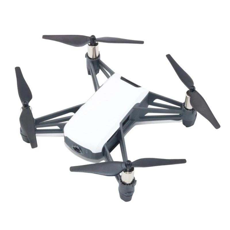 Hélices de drone noir pour DJI Mavic Mini, emballage d'origine montrant les deux pales et les accessoires.