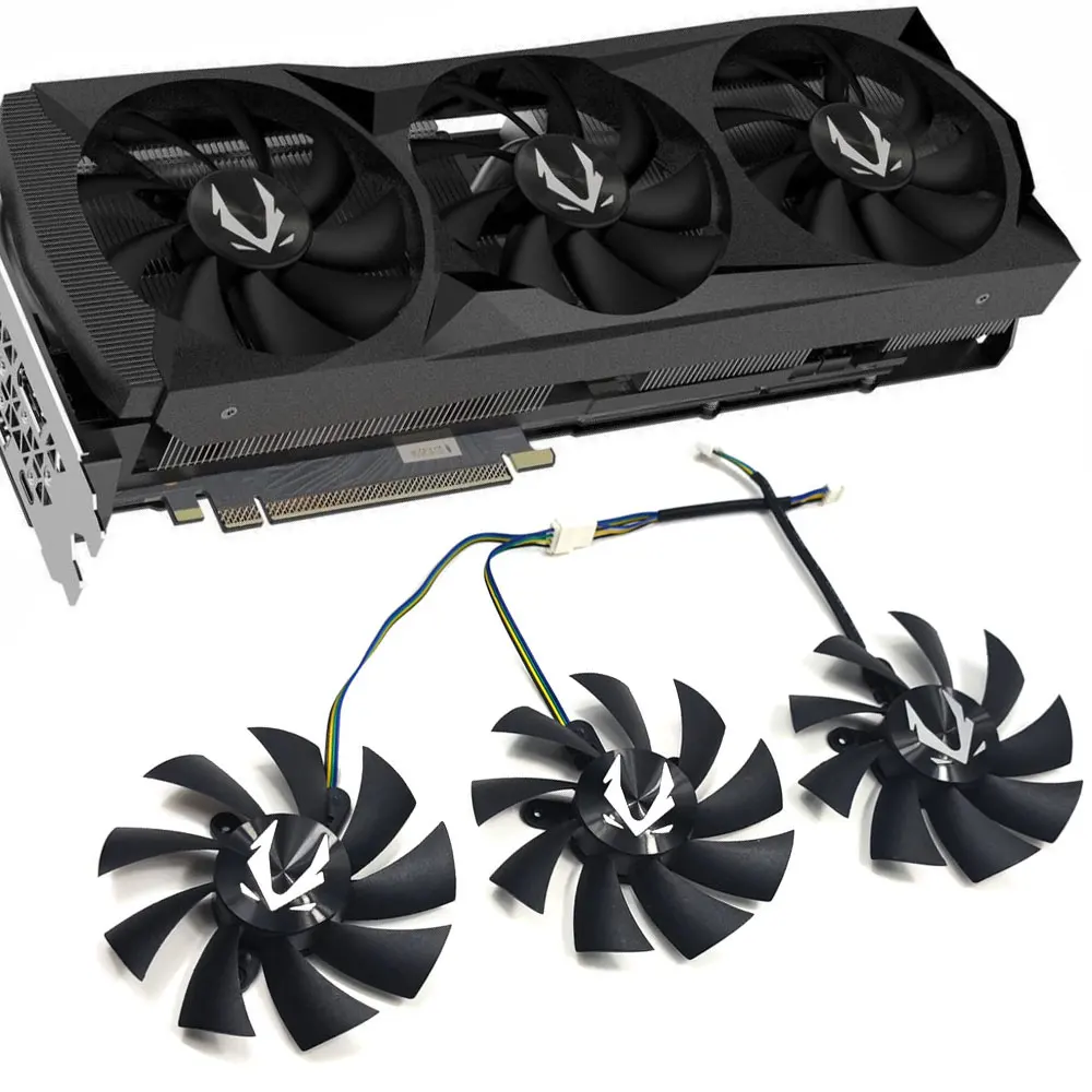 

NEW 87MM 4PIN GA92S2U RTX 2070 AMP GPU Fan，For ZOTAC GeForce RTX 2060 2060S 2070 2070S AMP Extreme Graphics card cooling fan