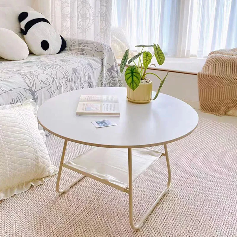 

Dining Restaurant Coffee Tables Mobile Console Nordic Luxury Desk Table Round Living Room Moveis Para Casa Living Room Furniture