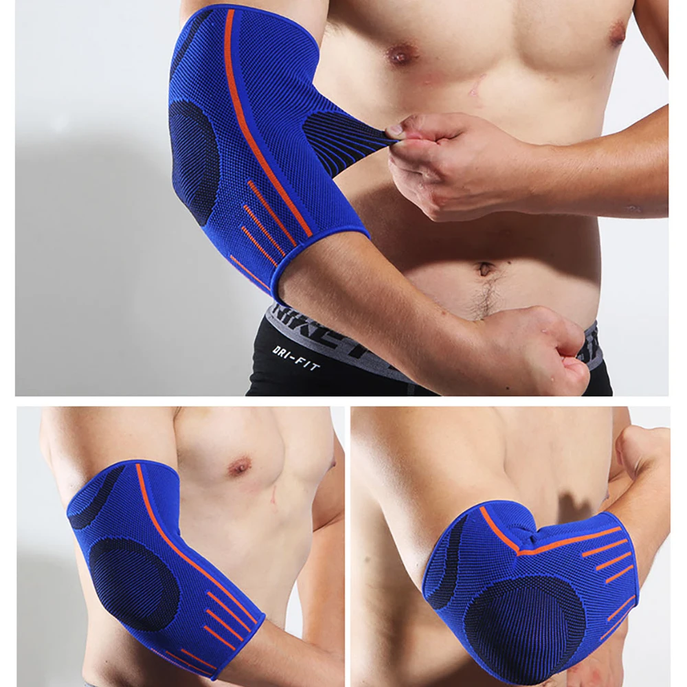 Tcare 1 PC Elbow Brace Compression Support Sleeve for Tendonitis Tennis Golfers Elbow Treatment Arthritis Workouts Weightlifting