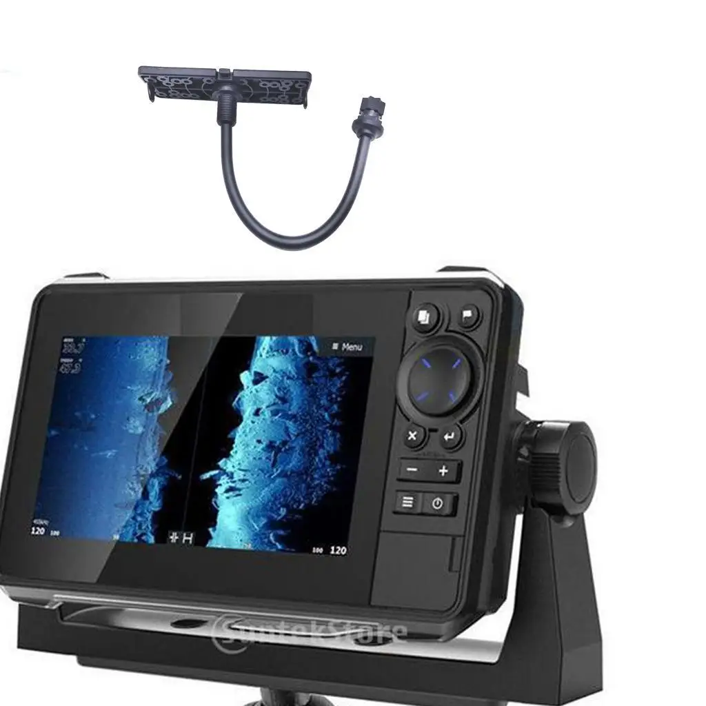Fish Finder Mount,Long Hose with Fish Finder and Universal Marine Electronic