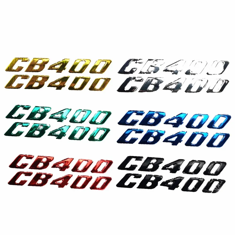 Motorcycle Accessories 3D Emblem Badge Decal Tank Wheel CB400 Sticker For Honda CB400 CB400SF CB 400 Super Four VTEC