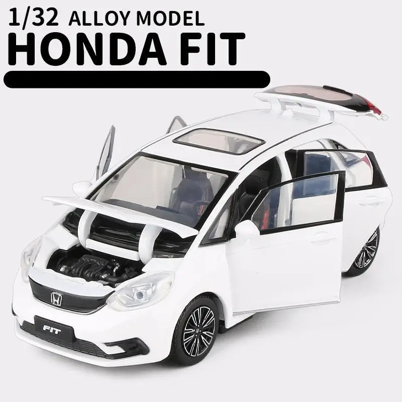 1/32 Honda FIT JKM Diecast Model Araba