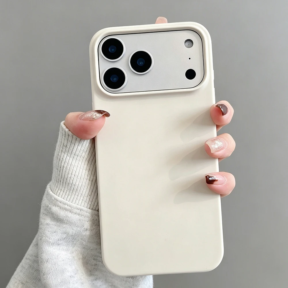 Minimalist Pink Solid Color Fashion Soft Phone Case - TPU Silicone Cover