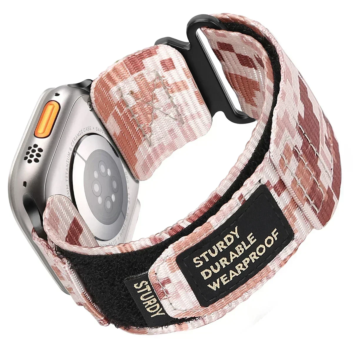 Breathable Sports Nylon Watch Strap – Vibrant and Durable Bracelet