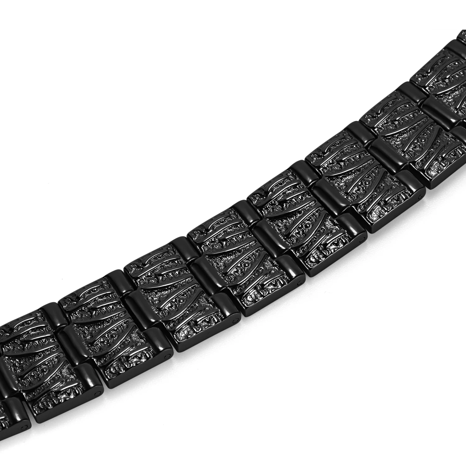 RainSo Fashion Bracelets For Man Stainless Steel Magnetic Therapy Bracelet viking Germanium Luxury Jewelry Wristband Drop-ship