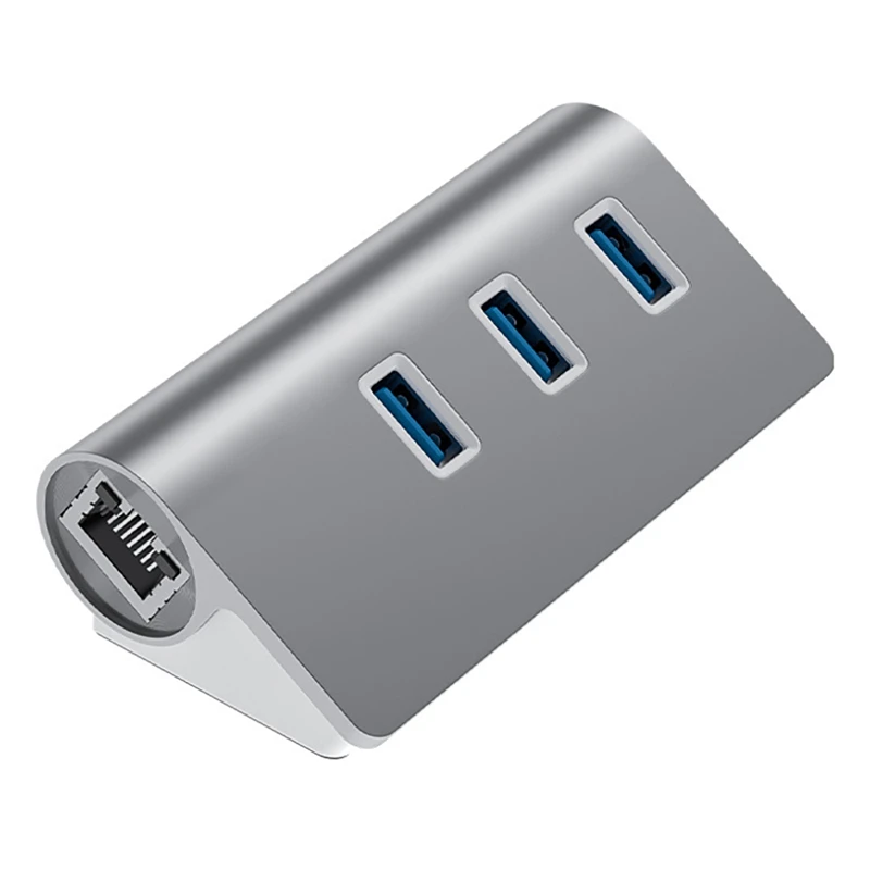 

USB 3.0 док-станция с 3 портами USB + гигабитным портом Ethernet 5 Гбит/с