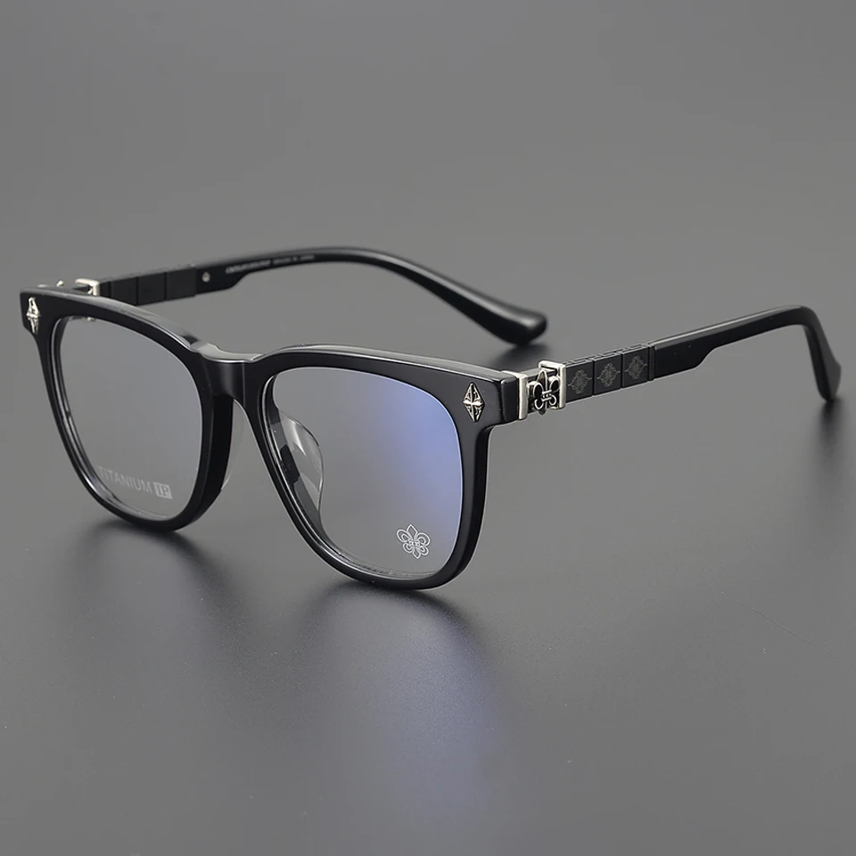 Cat Eye Computer Fashion Acetate Transparent Prescription Reading Optical Lenses Glasses for Men Women prescription glasses frame