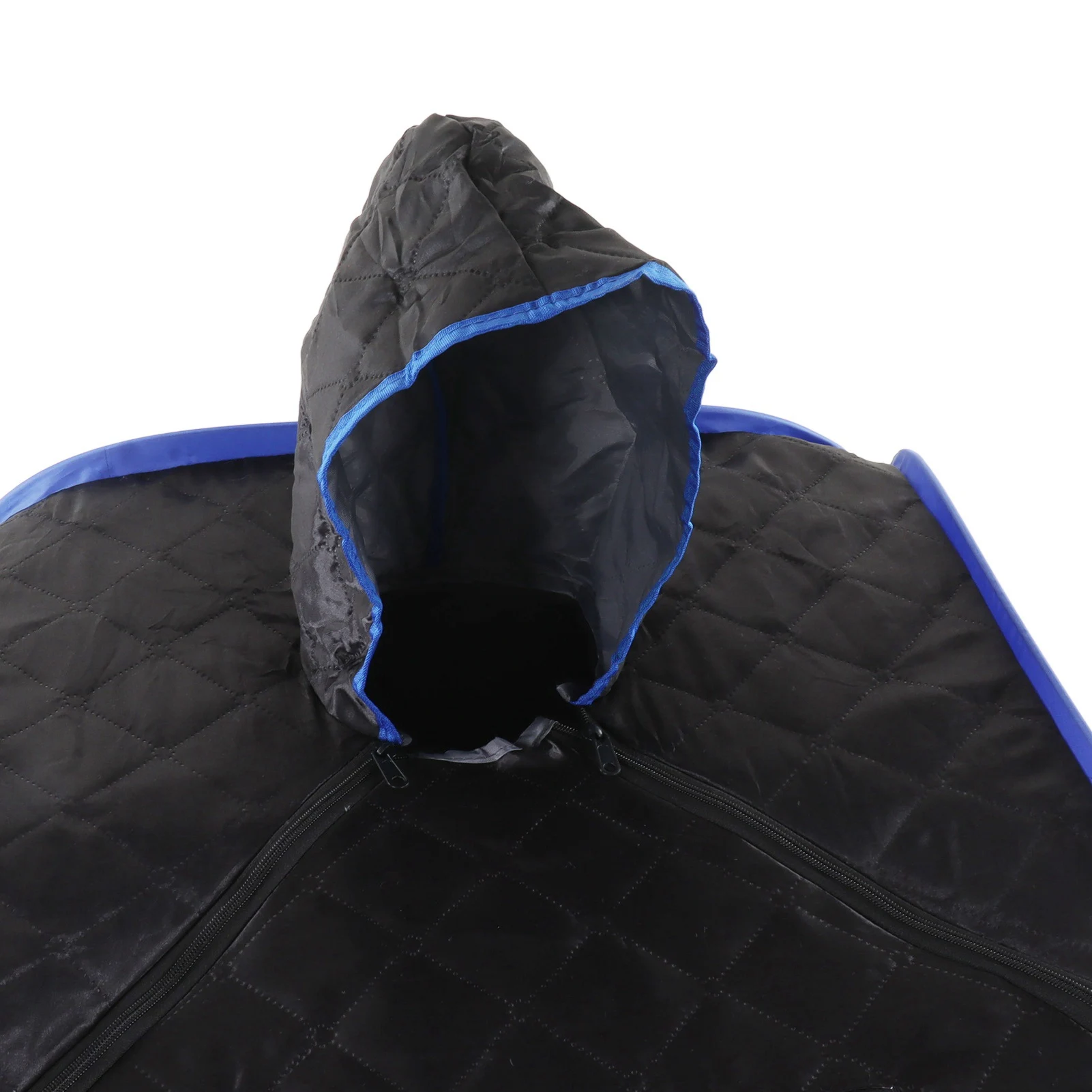 Portable Sauna Tent Prevent Dry Burning Relieve Pressure US 110V Full Size Portable Steam Sauna Overheat  for Home 5