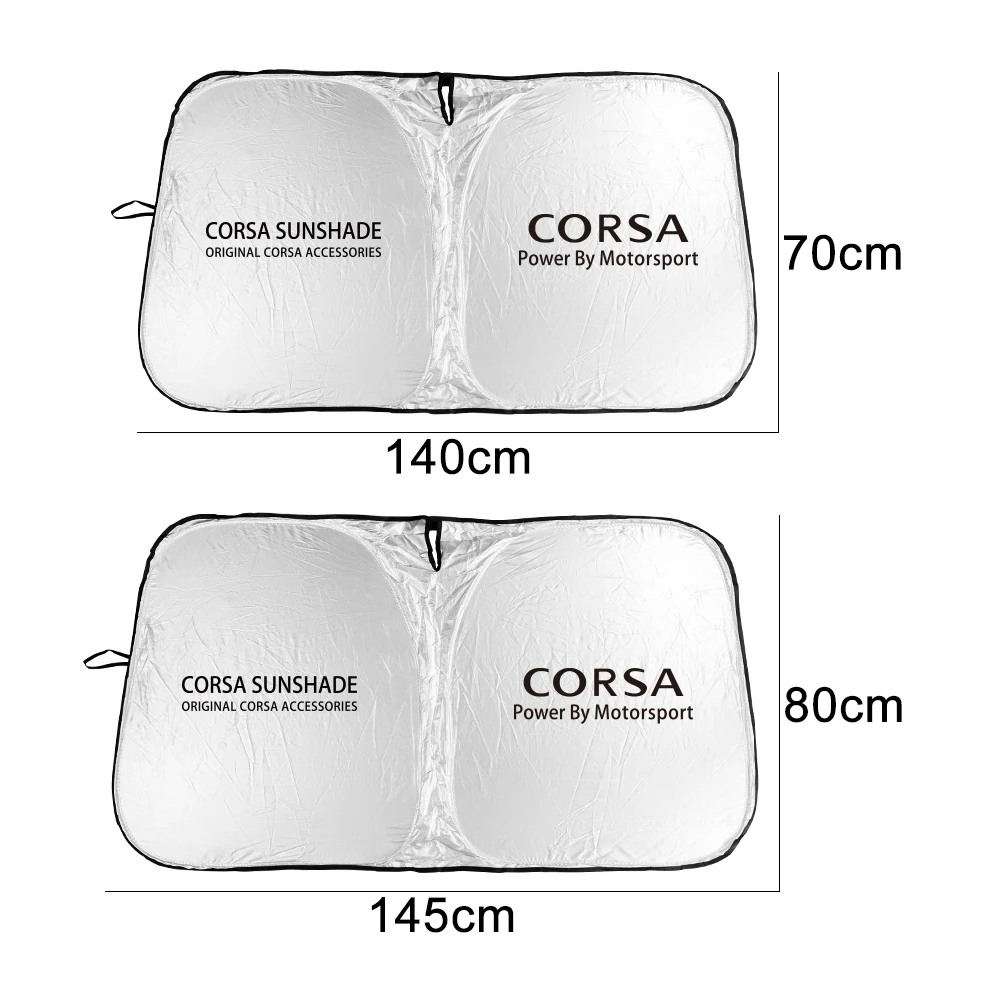 Car Windshield Sun Shade Cover Accessories For Opel Corsa C D E F A B Gsi  1.6T OPC Line 1.4T Turbo Corsavan 2004 2007 2008 2011 - AliExpress