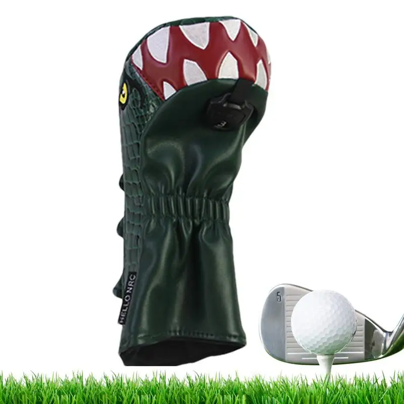 Dinosauro Golf Club Head Cover Pu Leather Tyrannosaurus Rex Golf Headcover Golf Putter Head Covers Golf Club Headcover Golf