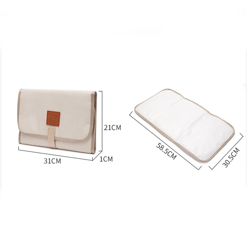 diaper changing pad diaper changing mat Foldable Baby Diaper Changing Pad Waterproof Newborn Diaper Pad Portable Toddler Changing Table Durable Oxford Baby Sheet